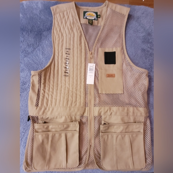 Cabela's Jackets & Coats New Xl Cabelas Shooting Vest Sandstone